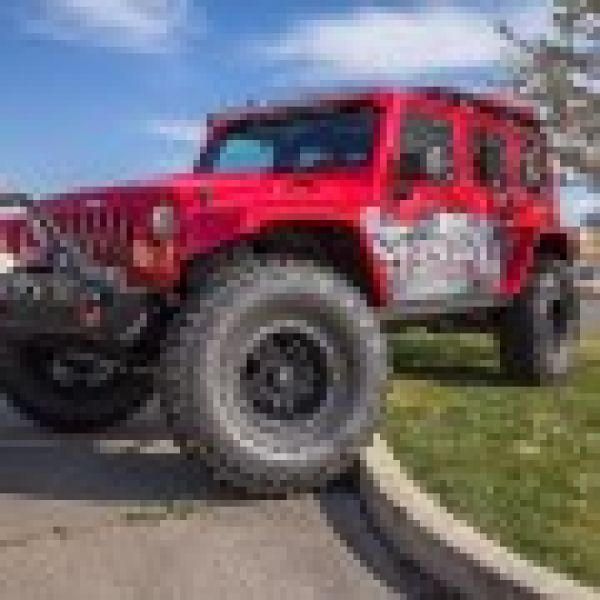 Kotflügelverbreiterung Jeep Wrangler JK 4 Türer JK-MAX +20mm FLARES 2007-