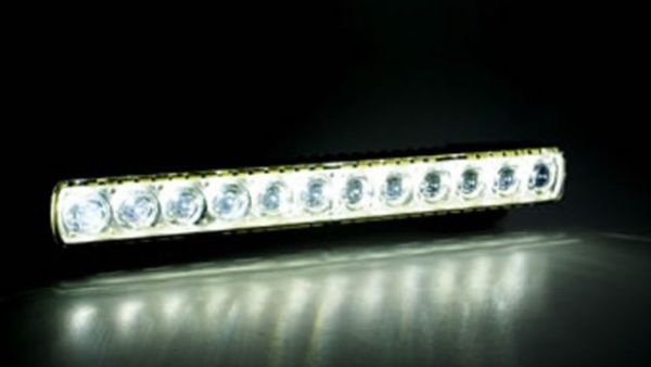 LED Light Bar 350 mm Leuchtstab mit LED-Fernlicht Jeep Wrangler JK 07-17 4664
