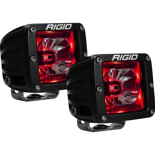 LED Rigid Arbeitsscheinwerfer Radiance POD RED mit Hintergrundbeleuchtung D-Serie RO20202