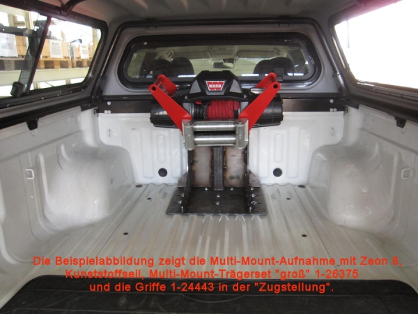 Multi-Mount-Aufnahme Set für Ladefläche 1-390460