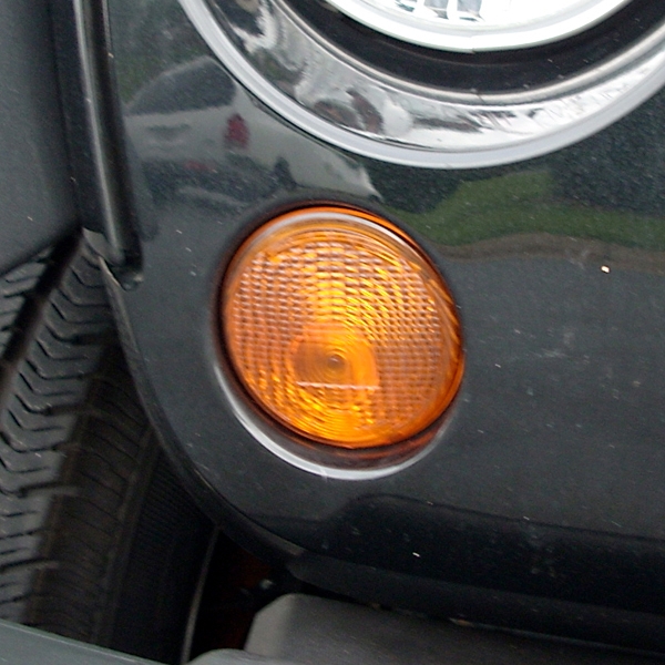 Parklicht rechts vorne orange Jeep Wrangler JK 07-13 Omix 12405.24 Park Lamp, Right, Amber, 07-13 Jeep Wrangler