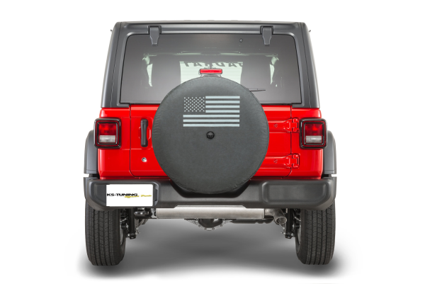 Reserveradhülle Radhülle Tire Cover Flagge USA Jeep Wrangler JL 2018- Mopar 82215439 Spare Tire Cover for 2018 Jeep Wrangler JL