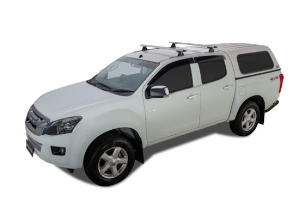 Rhino Rack Schienenkit Isuzu DMax '12-> Doka, für Heavy Duty, Aero und Sportz 50-11RTS527