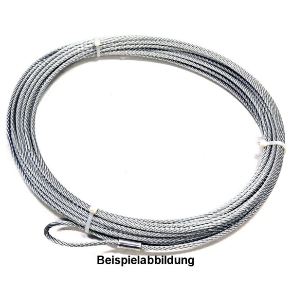 STAHLSEIL 30 M X 8 MM, 1960N SIKA-HAKEN UND KAUSCHE 1-14541BJ