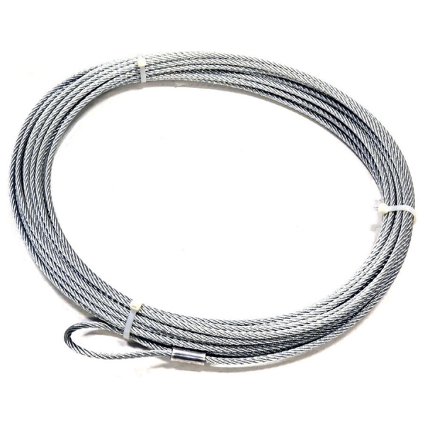 STAHLSEIL 38 M X 10 MM FÜR M12000 1960 N/MM SE KARTUSCHE, HAKEN + KABELSCHUH 1-15638