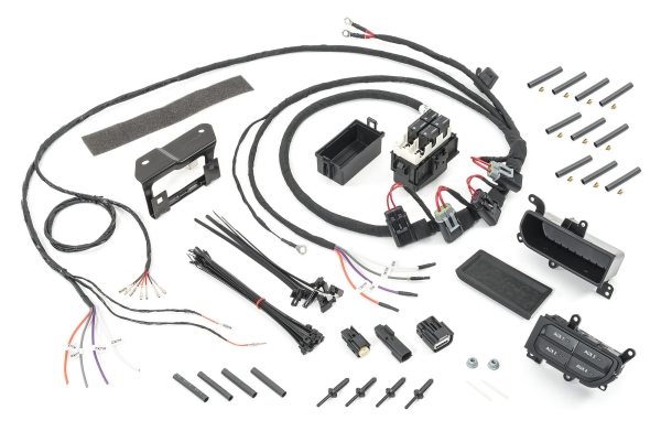 Schalterpanel 4-fach Chrom Jeep Wrangler JL 18- Rubicon Mopar 82215798AD Mopar Auxiliary Switch Bank for 18- Jeep Wrangler JL an