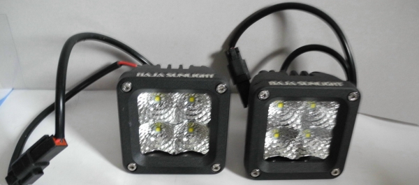 Led Scheinwerfer SET Baja Nebelscheinwerfer Jeep Wrangler JK 2007-