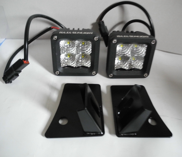 Led Scheinwerfer SET Baja Nebelscheinwerfer Jeep Wrangler JK 2007-