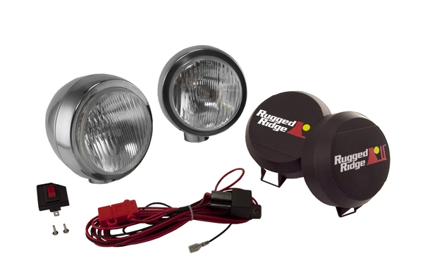 Scheinwerfer Zusatzscheinwerfer Offroad Light HID Edelstahl Set Ø 6