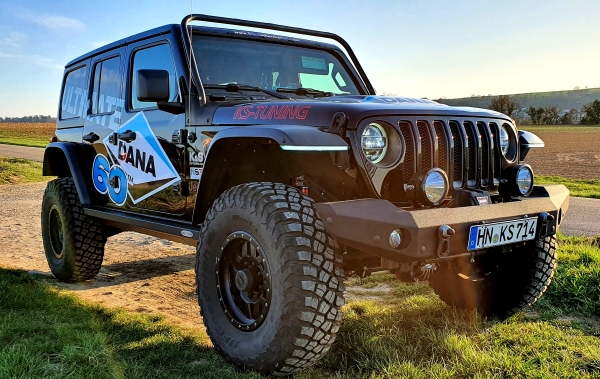 Scheinwerferhalter Lampenbügel NSR schwarz ohne TÜV Jeep Wrangler JL 18 NSR 16-KS-NSR-005-JL