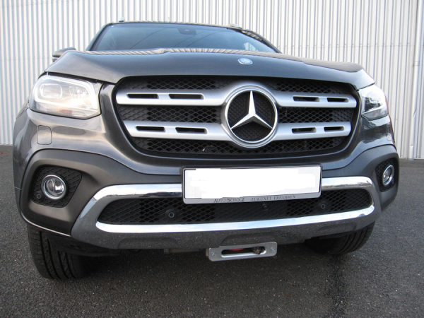 Seilwindenanbausatz Mercedes Benz X-Klasse incl. WARN M8000  16-6030-PREM