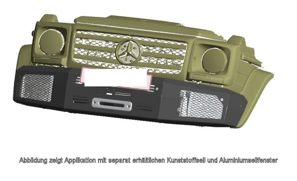 Seilwindenstoßstange Mercedes G350 & G500 16-18 inkl. Zeon 10 16-60140-PREM