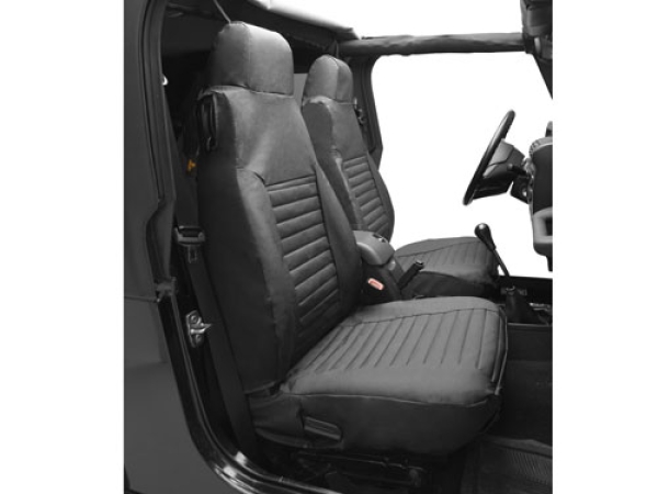 Sitzbezug Paar vorne schwarz Jeep Wrangler TJ 2003-2006