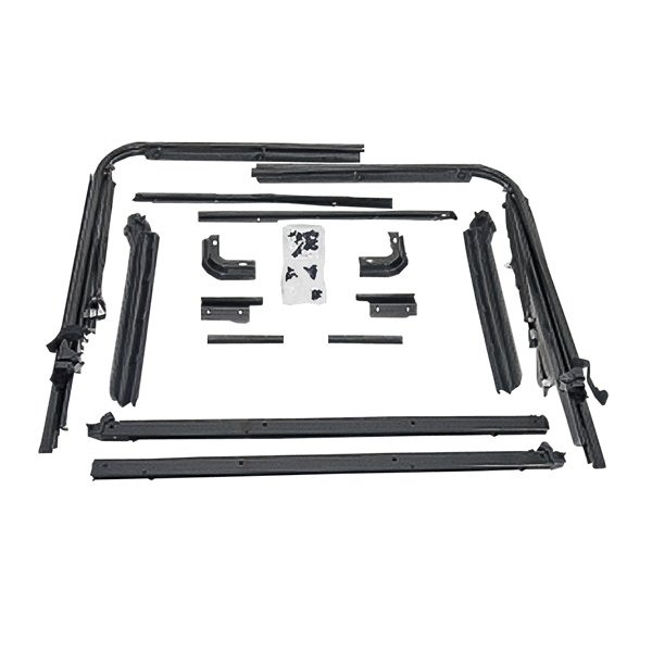 Softopleiste Set Verdeck Gestänge Jeep Wrangler YJ 87-95 Rugged Ridge 13510.01 Factory Soft Top Hardware, 87-95 Wrangler