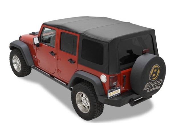 Softtop Ersatz Softtop Bestop Black Twill Jeep Wrangler JK 10-16 4-Türer 79847-17 Twill Replace-A-Top Bestop