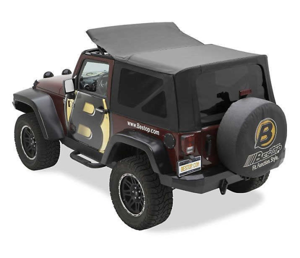 Softtop Ersatz Softtop Bestop Black Diamond Jeep Wrangler JK 07-09 2-Türer 79136-35 Replace-a-top