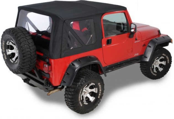 Softtop Ersatz Softtop Black Diamond Jeep Wrangler TJ 97-06 Rugged Ridge 13729.35 XHD Soft Top