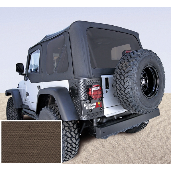 Softtop Ersatz Softtop Khaki Diamond Jeep Wrangler TJ 97-06 Rugged Ridge 13728.36 XHD Soft Top