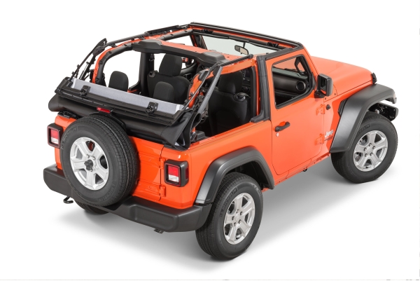 Softtop Kit schwarz mit Fenstern Jeep Wrangler JL 18- 2-Türer Mopar 82215147 82215804 Twill Soft Top Kit for 18- Jeep Wrangler J