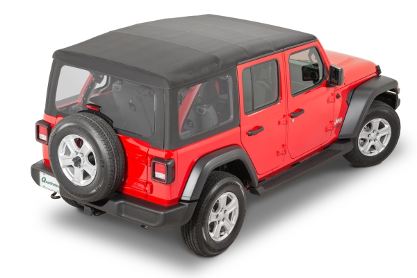 Softtop Sailcloth Kit mit Fenstern Jeep Wrangler JL 18- 4-Türer Mopar 82215805 82215805 Sailcloth Soft Top Kit for 18- Jeep Wran