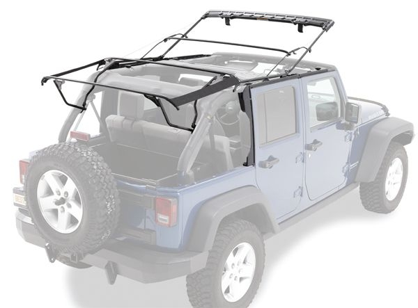 Softtop Supertop NX Black Twill 4-Türer - Wrangler JK Unlimited 07-16