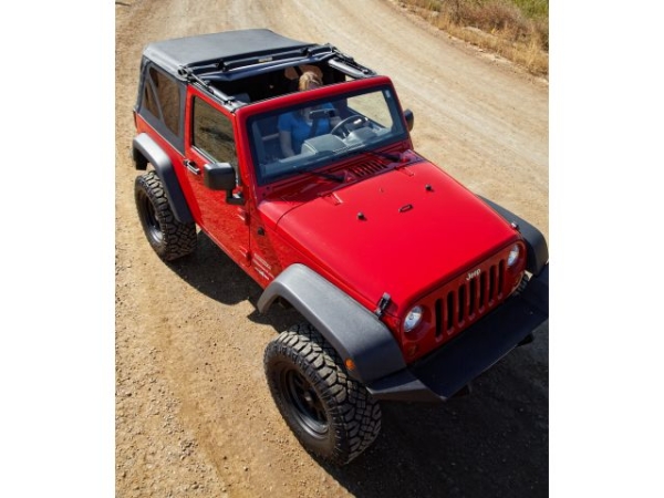 Softtop Supertop NX Factory Style Black Diamond - Wrangler JK 07-16 Klappverdeck