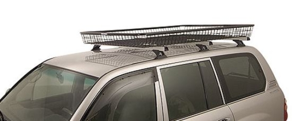 Stahlgepäckkorb mit Gitter 1540 x 1150 x 160 mm Rhino Rack 50-12RLBL