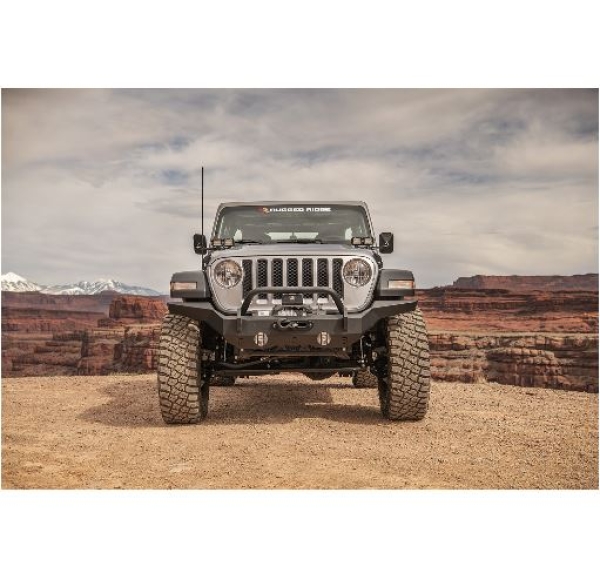 Stoßstangenbügel HD Stoßstange Jeep Wrangler JK 07-18 JL 18- Rugged Ridge 11540.62 HD Overrider Bar 07-18 JK 18- JL