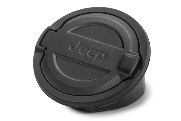 Tankdeckel Blende Alu schwarz Jeep Wrangler JL 18- Mopar 82215123 Fuel Filler Door in Black 2018- Jeep Wrangler JL