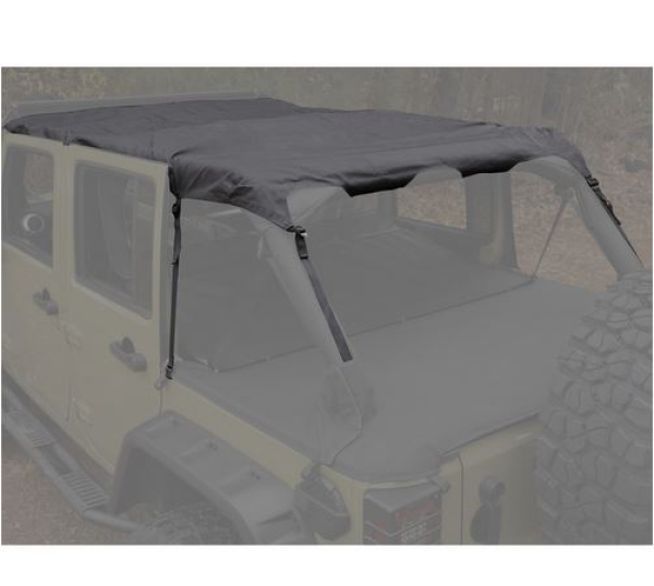 Topper schwarz Montana Pocket Island Jeep Wrangler JK 10-18 4-Türer Rugged Ridge 13622.35 Montana Pocket Island Topper, Blk; 10-