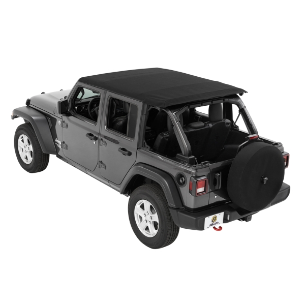 Trektop NX Black Diamond Bestop Jeep Wrangler JL 18- 4-Türer Bestop 56863-35