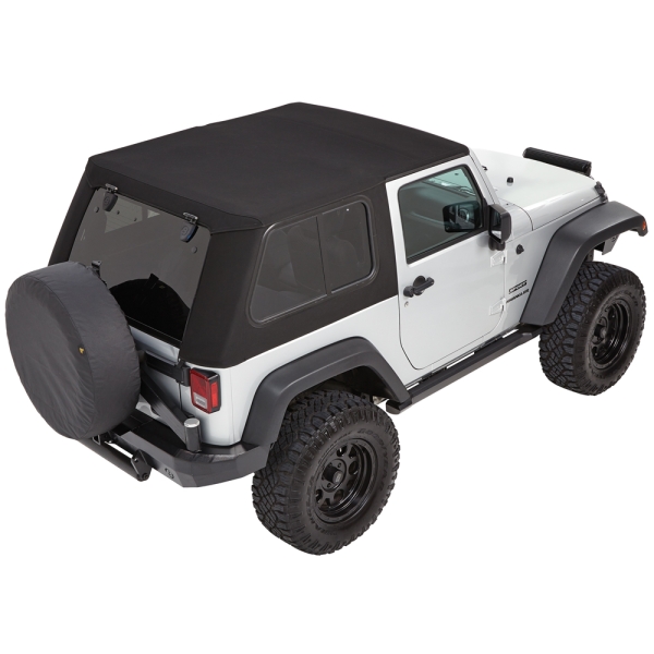 Trektop Pro Hybrid  Black Twill Bestop Jeep Wrangler JK 07-18 2-Türer