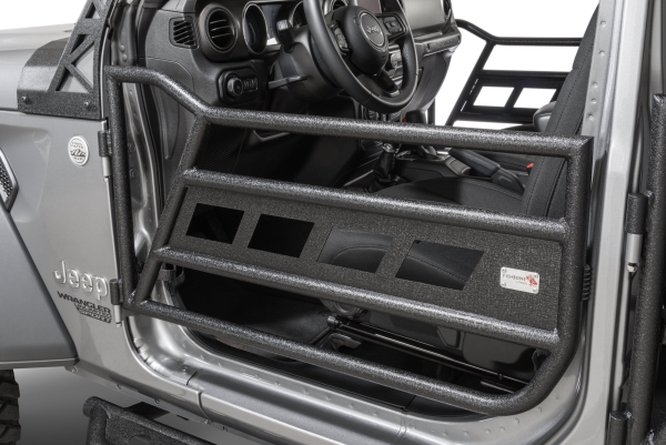 Tube Door Stahltüren Set Jeep Wrangler JL 4-Türer 18- Gladiator JT 20- Fishbone Offroad FB24086 Front and Rear Tube Doors for 18