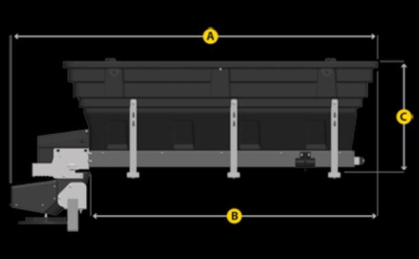 V-Streuer Sno-Way RVB10 280L, 12V elektr. inkl. Vibrator und Steuerung 5-RVB10_1