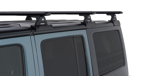 Dachträger Vortex 1500mm (3) für Wrangler JK 4 Türer , schwarz Backbone, RLT600, Rhino Rack 50-10JA6390