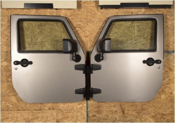 Wandhalterung für Tür Jeep Wrangler JK 07-18 Rugged Ridge 12107.18 Wall Mount Door and Freedom Panel Holder Kit