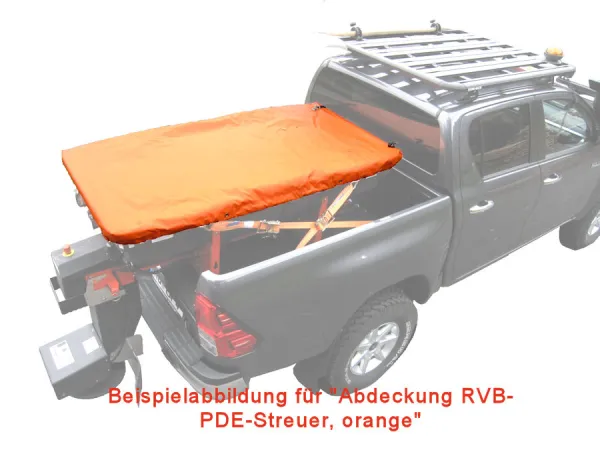Abdeckung für V-Streuer RVB10 orange