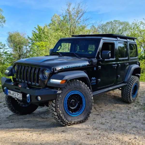 Alu Felge 8,5 x 17 ET 10 | +18 KMC BEADLOCK Jeep Wrangler JK / JL KMC KM234 GRENADE DESERT