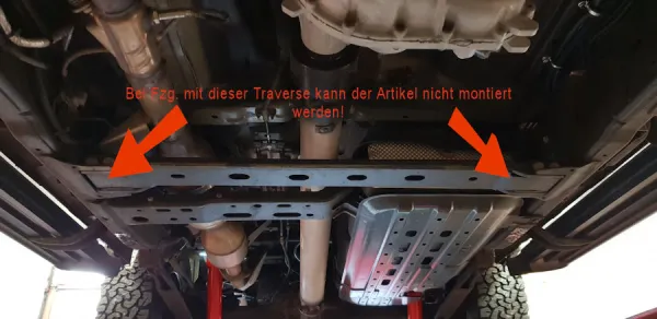 Hinweis zu ARB Batteriekasten Renault Alaskan für Optima Batterien 35-4238040RA