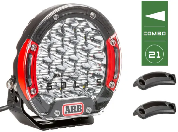 ARB INTENSITY SOLIS 21 LED Scheinwerfer 2 Stück mit E-MARK 2-SJB21EUX2