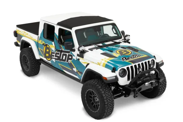 Bestop Sunrider für das Hardtop Jeep Wrangler JL 18- Gladiator JT 20- Bestop 52454-17 Sunrider for Hardtop for 18- Jeep Wrangler