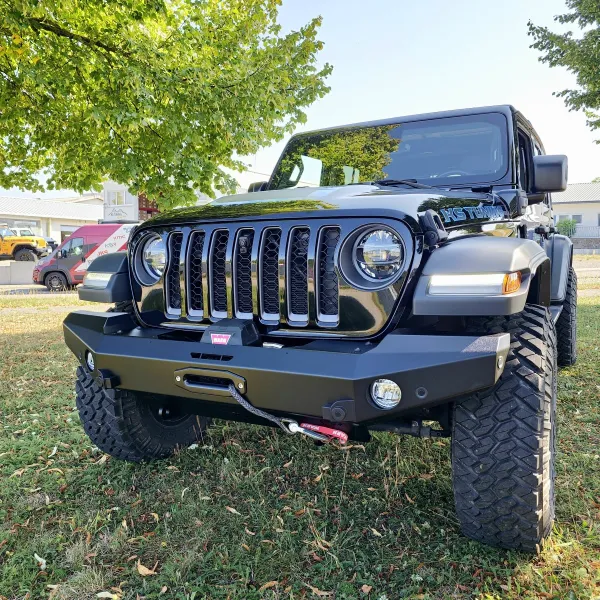 Jeep Wrangler JL Frontstoßstange mit TÜV Teilegutachten ABE Tuning Seilwinde