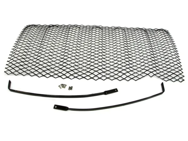 Kühlergrill Kühlerschutz schwarz Stahl glanz hinter dem Grill Jeep Wrangler JK 07- Rugged Ridge 11401.31