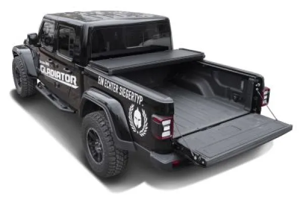 Laderaumabdeckung Alu schwarz Jeep Gladiator JT 19-