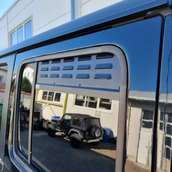 NSR Lüftungsblech Jeep Wrangler JL, Fenster Beschlagen, Camper