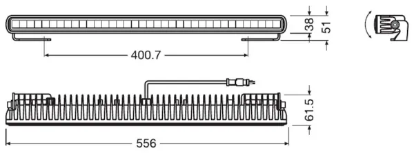 LED Osram Zusatzscheinwerfer Datenblatt