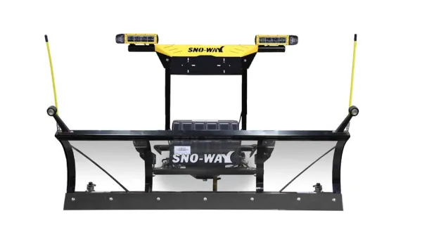 SNO-WAY Schneepflug Serie 22-2, 183X55cm mit Niveauausgleich & E.S.S System