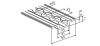 AJ-Airline Schiene, Aluminium, 1997mm Standard, mit Flügel, 60mm 60-71207-2000