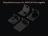 ARB Linx A-Säulen Montage-Kit 4  2-7450112