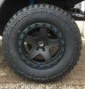 Alu Felge AX schwarz ATX Series Wheel 8,5 x 17 ET +10 Jeep Wrangler JK ab BJ 07 / 4 Stück AX19478550610